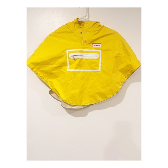 Hunter Other - Hunter for Target Kids Yellow Hooded Rain Poncho Jacket 2T/3T